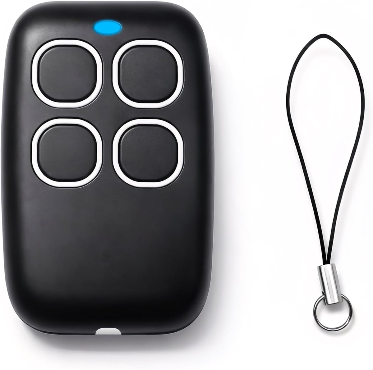 Universele Garage Deuropener Afstandsbediening 433MHz, 4-in-1 Multi Frequentie, Compatibel met Meer dan 90 Merken, Betrouwbare Rolling Code en Vaste Code