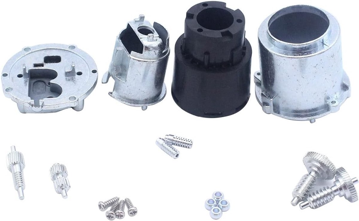 Complete Reparatieset voor Achterste Zijspiegel, Inklapbare Zijspiegel, 10 Delig voor X5 E53 en 3 Serie E46