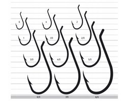 Jaxon Sumato Beak Haken 5/0 Zwart - 5 Stuks - Sterk & Betrouwbaar