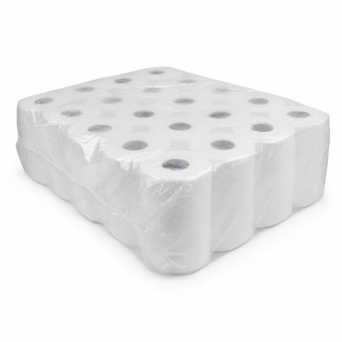 Inpakr Toiletpapier - 56 Rollen - 3-laags Wit Cellulose - 250 Vellen - 11 x 9,3 cm