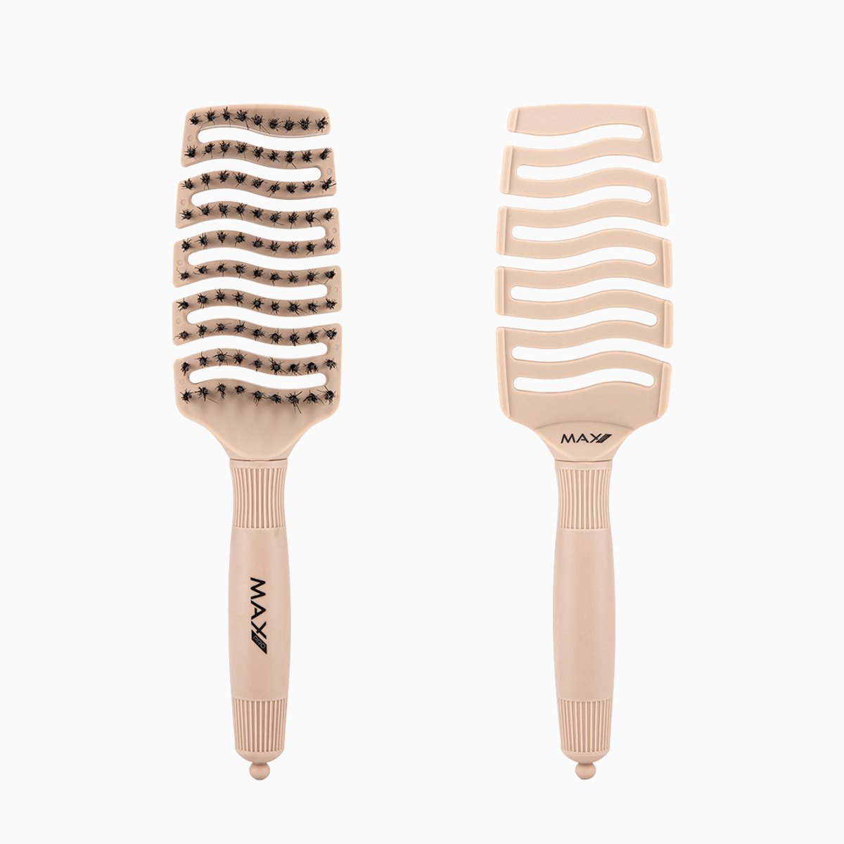 Max Pro Detangler Haarborstel - Taupe Touch