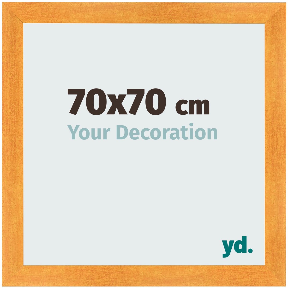 yd. Your Decoration - Fotolijst 70x70 cm - MDF - Oranje - Pisa