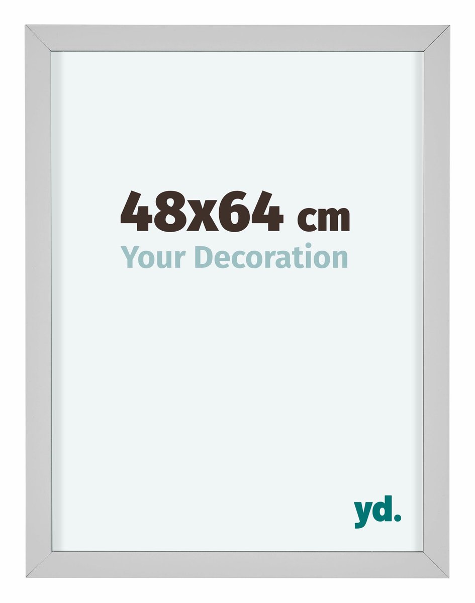 yd. Your Decoration - Fotolijst 48x64 cm - Aluminium - Wit - Virginia