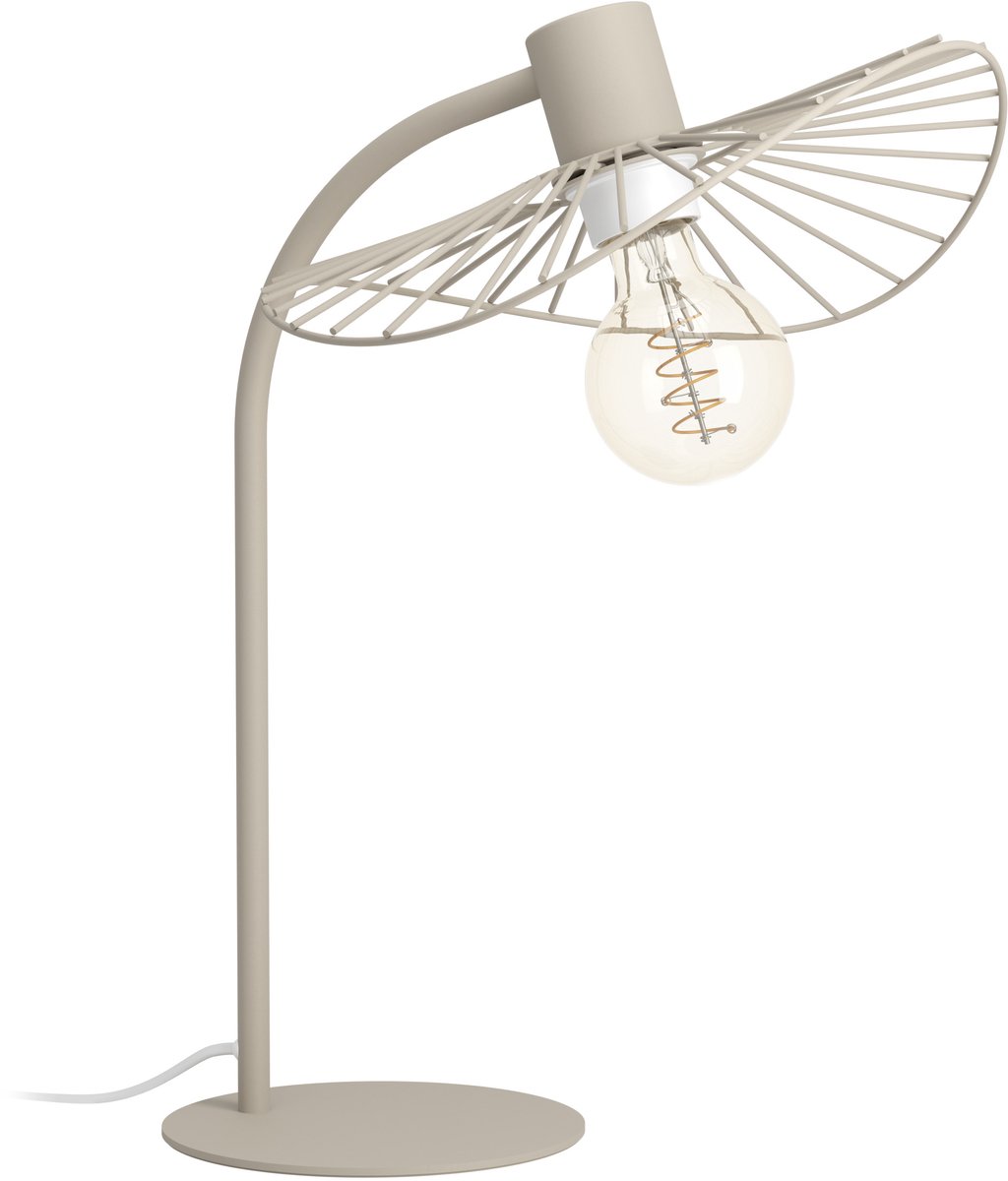 EGLO Arroturas Tafellamp - E27 - 45 cm - Zandkleur/Beige