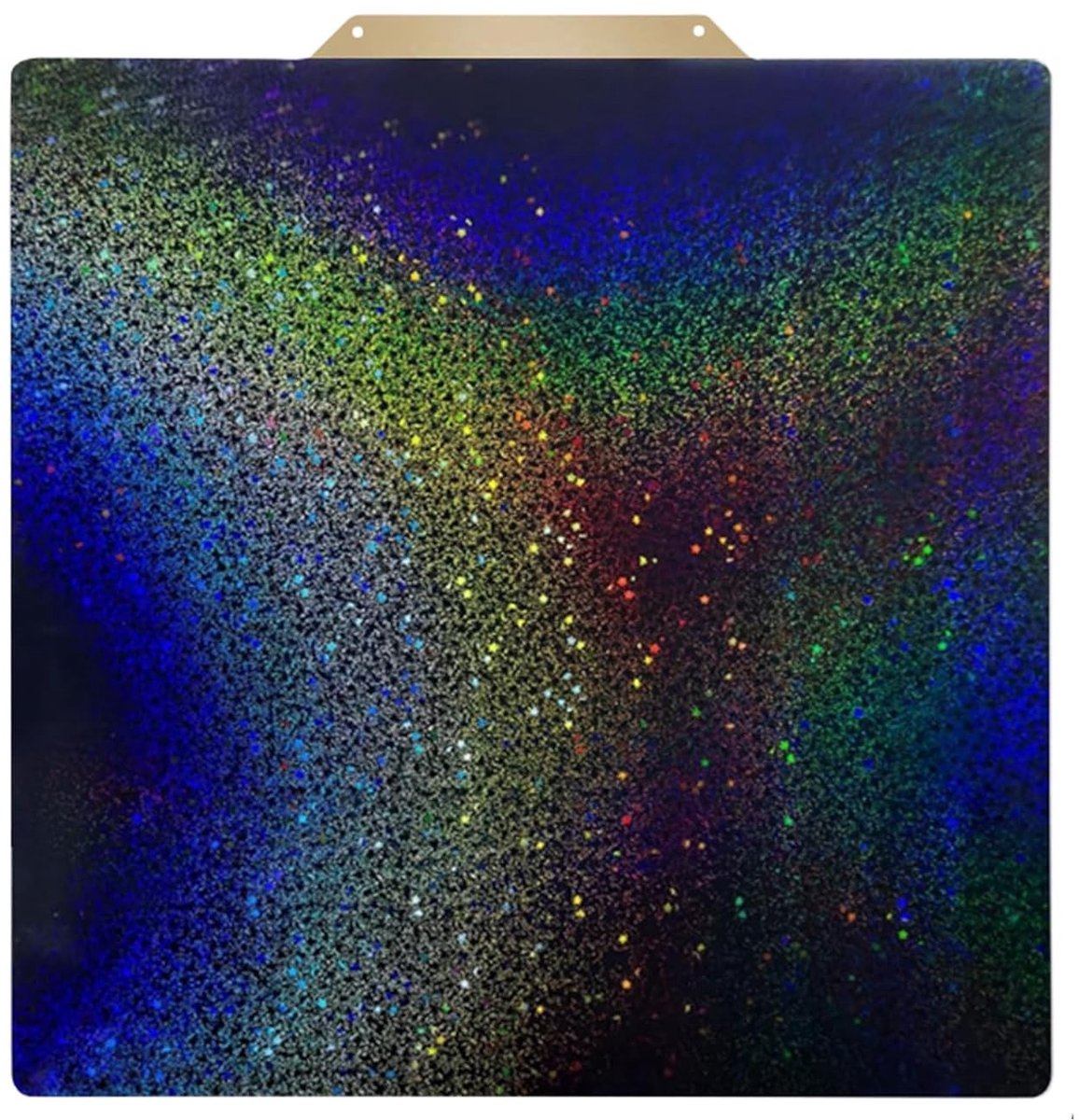 Dubbelzijdig bouwbord van flexibele staalplaat 235 x 235 mm, geschikt voor 3D printen, met PEI poedercoating en PEY film, ideaal voor nauwkeurige prints en eenvoudige bevestiging