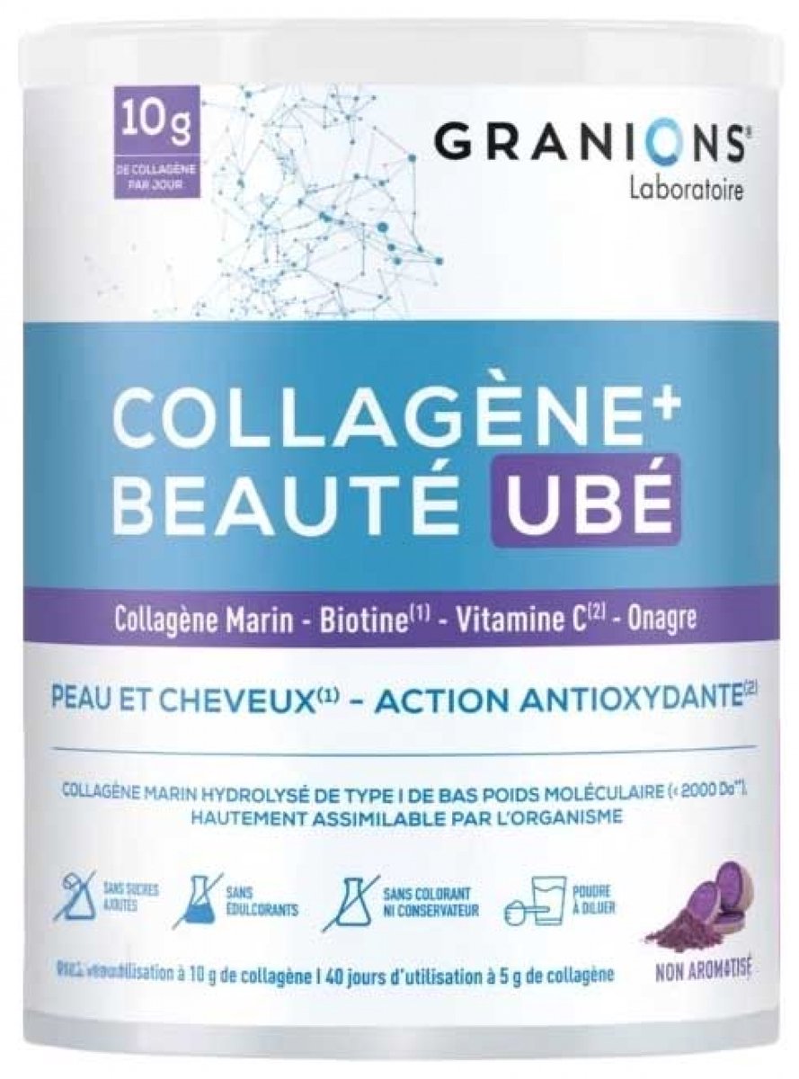 Granions Collageen + Schoonheid Ubé 216 g