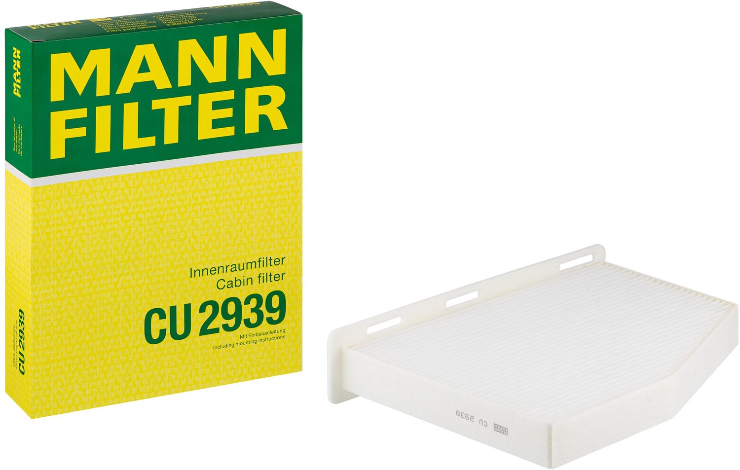 CU 2939 Cabineluchtfilter - CARS + TRANSPORTERS