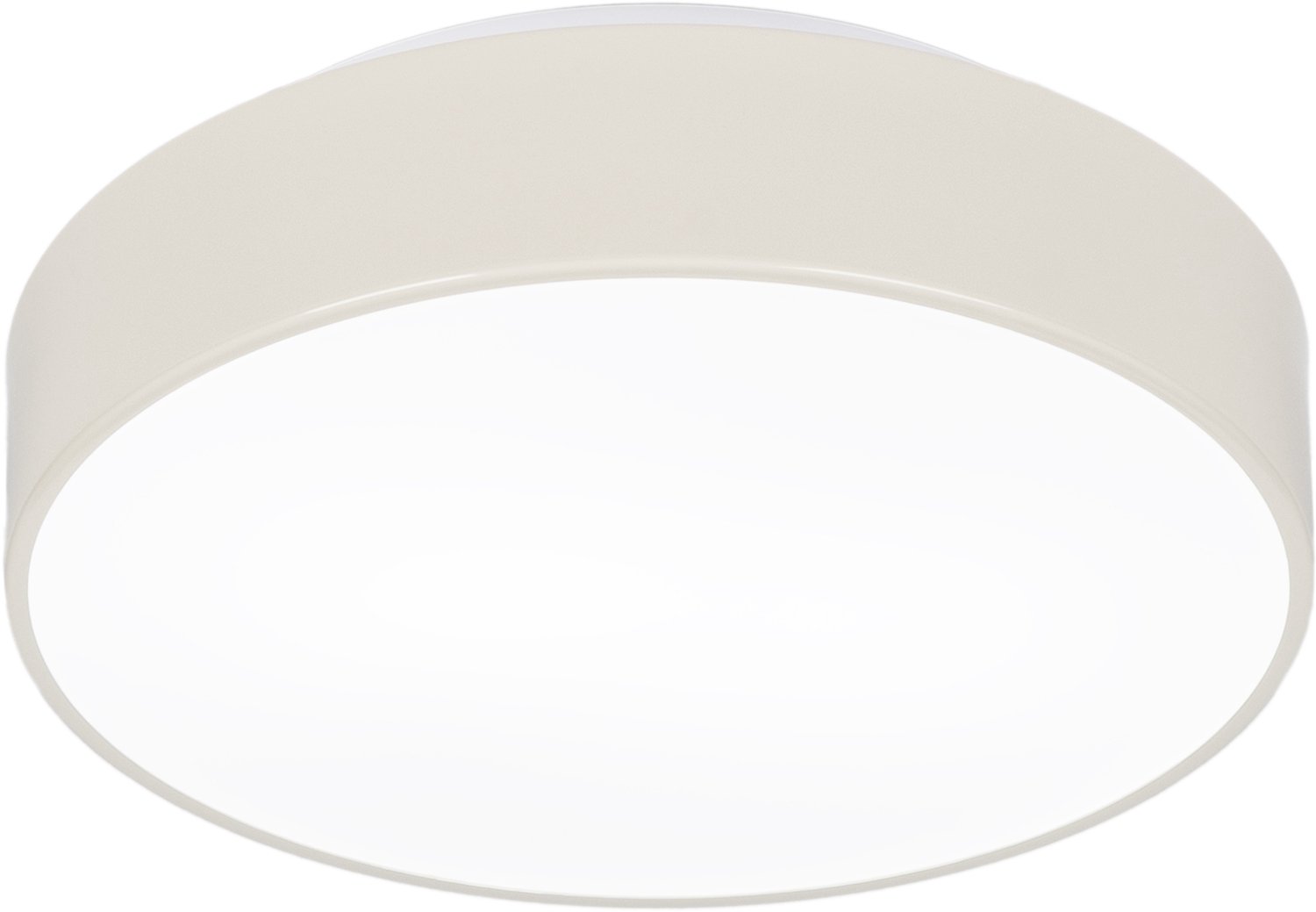 Lumidora Plafondlamp 75541 - Plafonniere - OLYMPIA - 2 Lichts - E27 - Wit - Beige - Zand - Metaal - Buitenlamp - Badkamerlamp - IP44 - ⌀ 32 cm