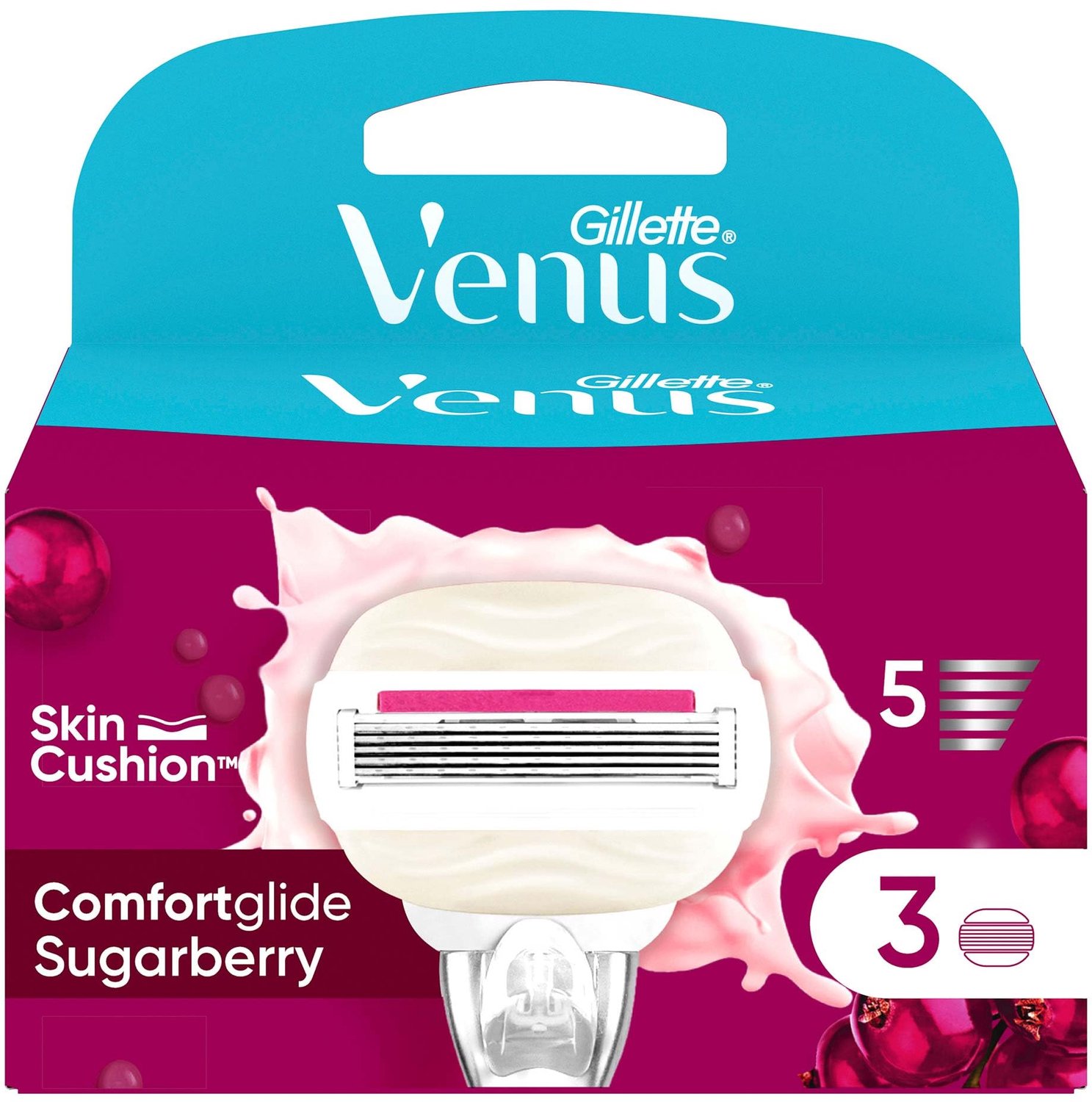 Scheermes voor Vrouwen - 5 Bladen en Vochtige Strips