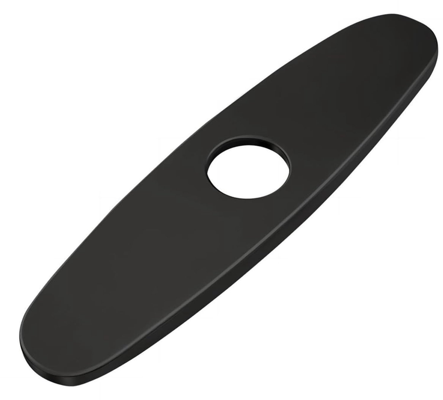 kraangat afdekkingsplaat - dekplaat - Duurzaam en stijlvol - Zwart - Geschikt voor keuken en badkamer - 10 inch