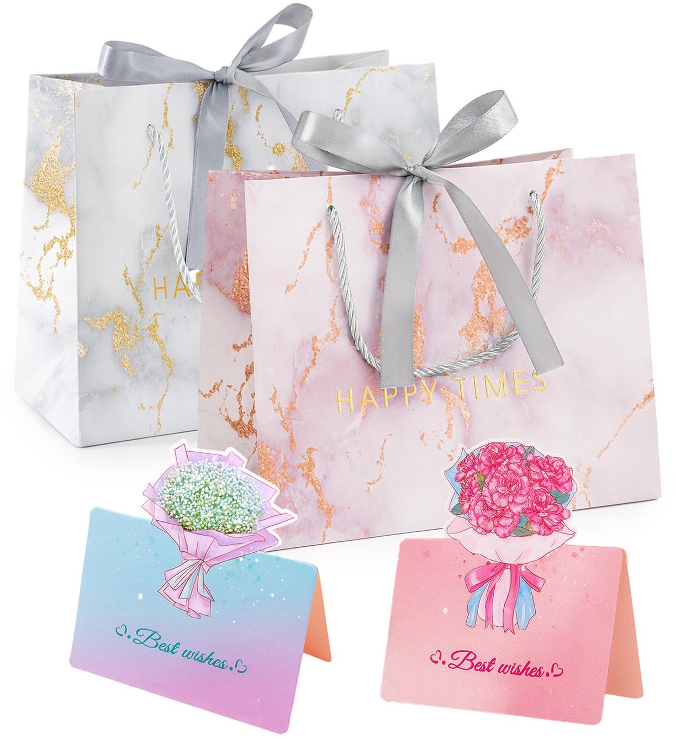 Set van 2 Elegante Cadeauzakken met Handvat
