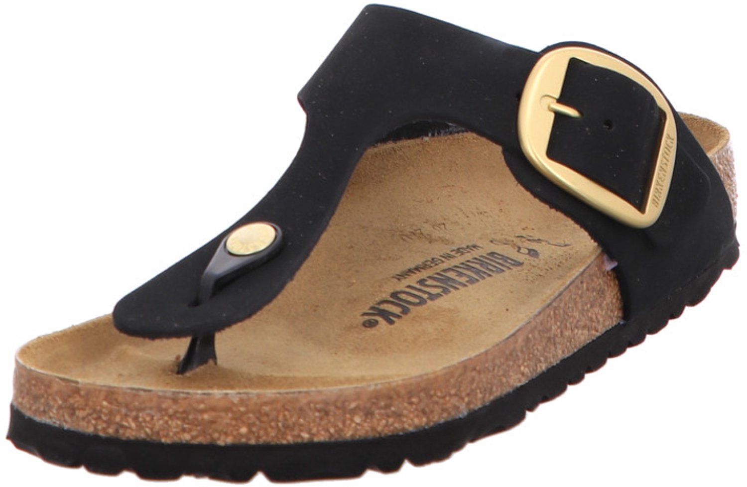 Gizeh Big Buckle NU Regular Zwart