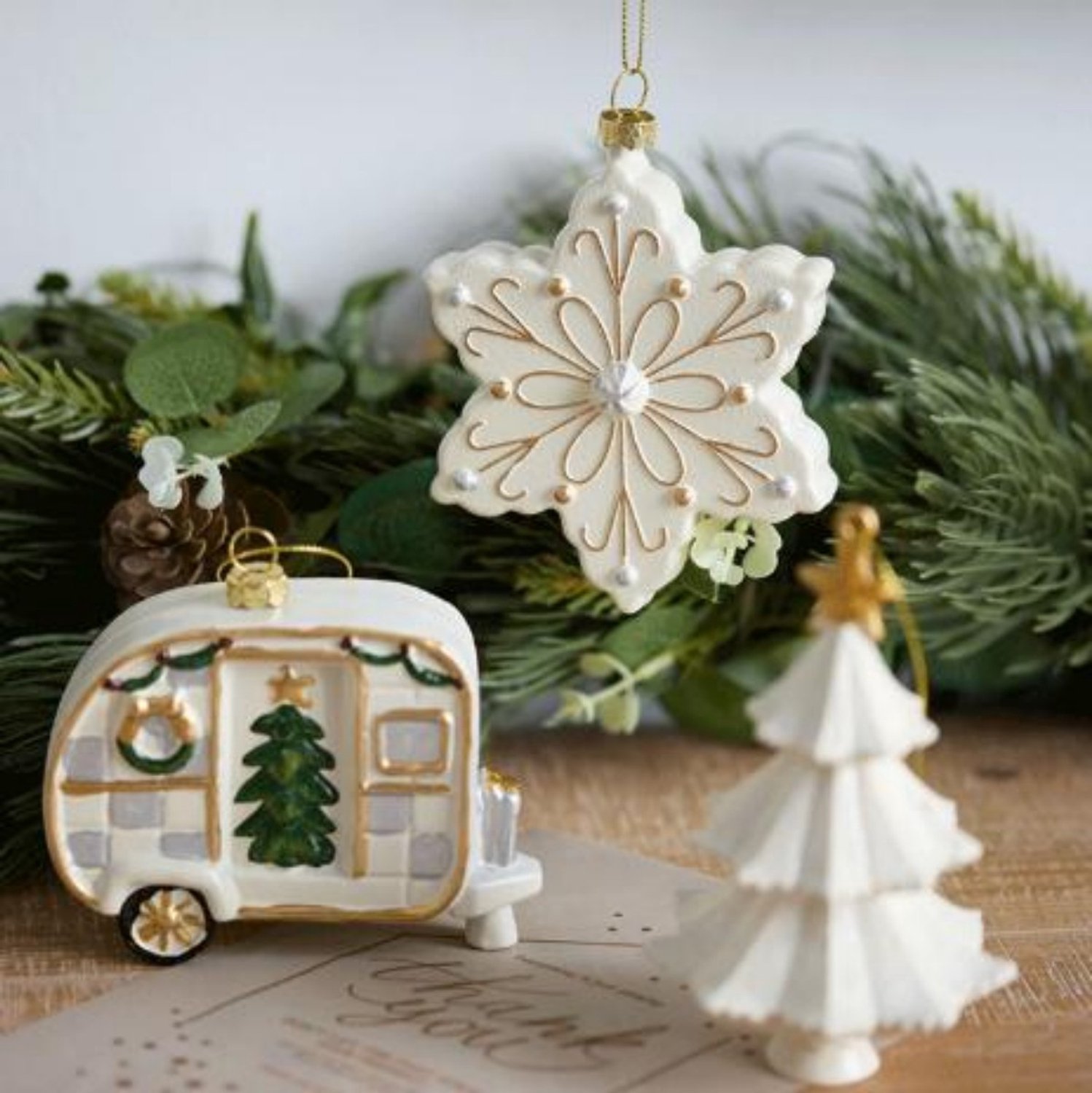 Kerstornamenten – Hangdecoraties voor de kerstboom – Decoratie-elementen – Kleine kerstornamenten – Woon- en tuindecoratie – Kerstboomauto – Feestdecoratie – Geschikt voor het versieren van kerstbomen, kerstvieringen, enz. – foto 3
