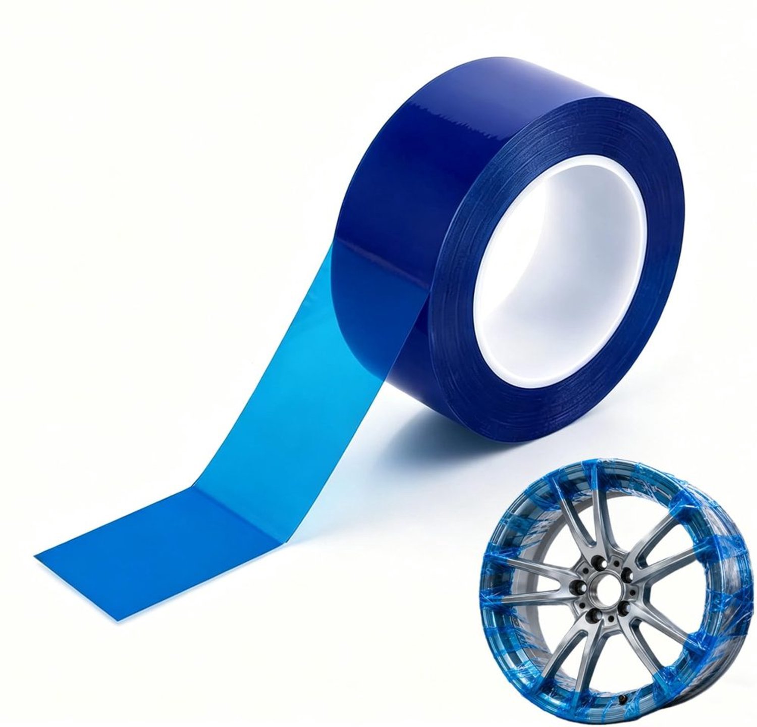 Zelfklevende PE Velgenbescherming Tape 200m