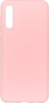 telefoonhoesje Samsung A50 - Samsung A50 hoesje - A50 hoesje - hoesje Samsung A50 - Samsung A50 case - Samsung Galaxy A50 hoesje - Siliconen hoesje - Roze - iMoshion Color Backcover