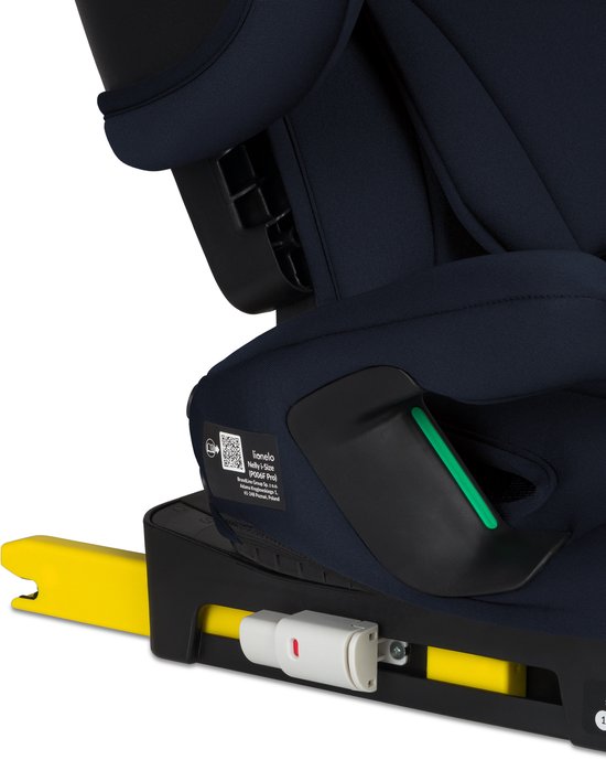 Lionelo Nelly i-Size Autostoel - Opvouwbare - 76-150 cm - ISOFIX & Top Tether - 4-standen Rugleuning - SIPS Zijbescherming - Draagbaar & Compact - 15-standen Hoofdsteun - Verkleininzet & Beenkussen - Drankenhouder - ECE R129/03 - Groep 0+ van LIONELO — afbeelding 5