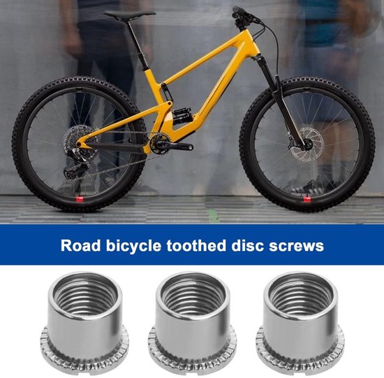 Kettingblad Schroeven 10pcs - Carbon Staal - Makkelijk te Installeren - Geschikt voor Fiets - Dubbele Tandwielconfiguratie - Robuuste Constructie - Kettingblad Bouten — afbeelding 4