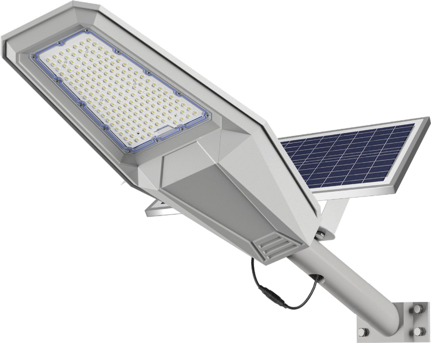 Solar buitenlamp - Monokristallijn zonnepaneel - LiFePO4-accu - Jortan Tech