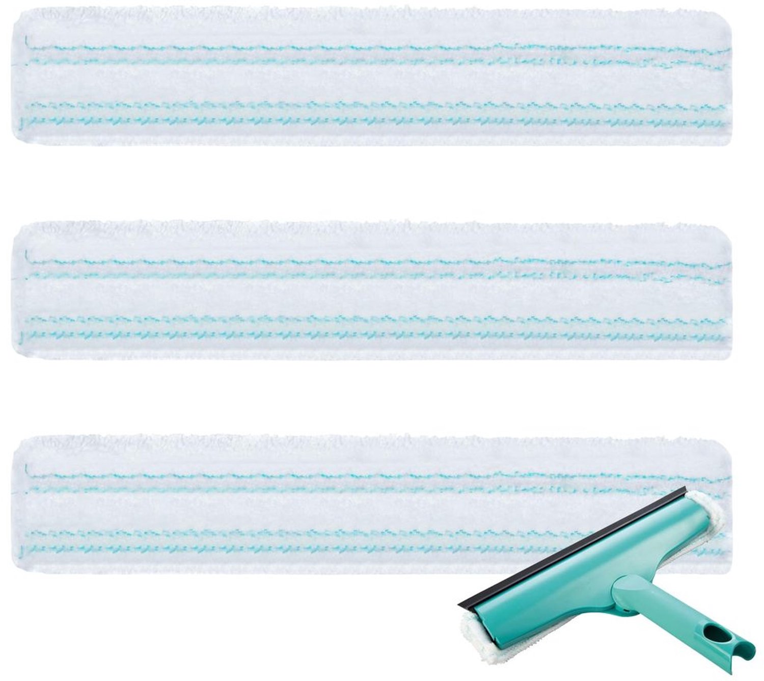 3-Pack Reservehoes voor Raam- en Framewisser L - Microvezel voor Streeploos Schoonmaken