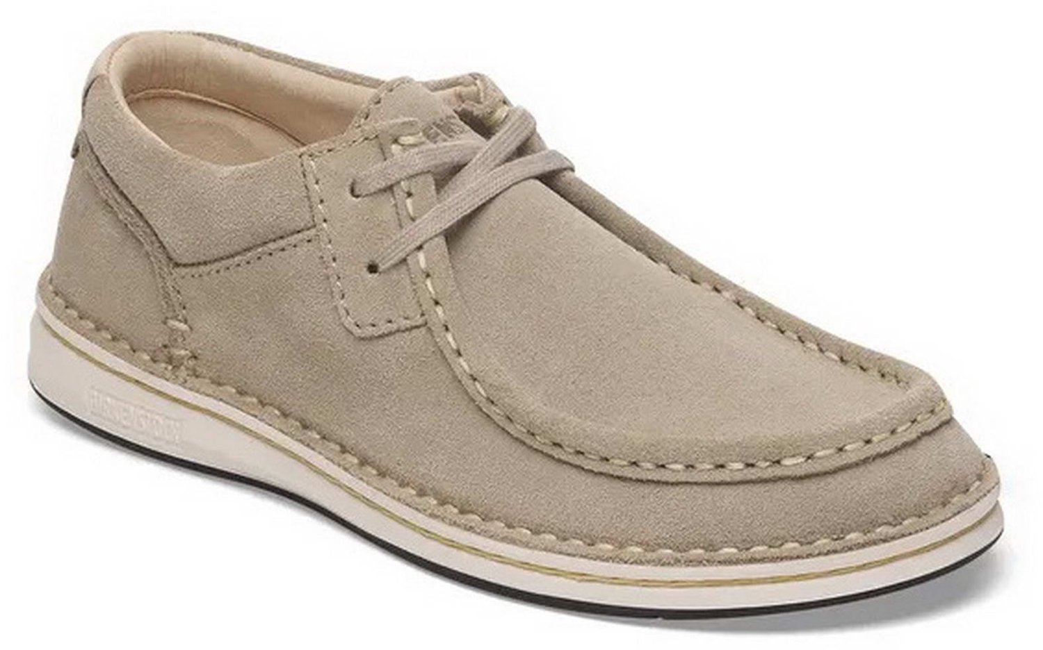 Birkenstock heren veterschoenen Beige