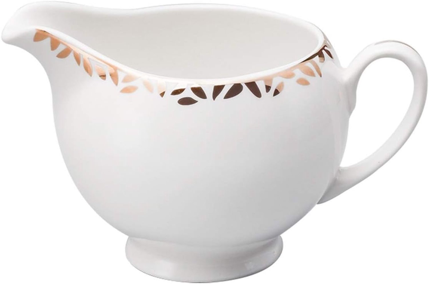 Witte Crèmekleurige Kanset Mini Melkkan Met Handvat Perfect Voor Koffie Suiker En Room Porseleinen Sauskan Voor Keuken Of Eetkamer,G