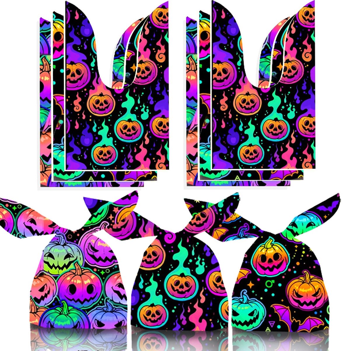 50 Stuks Halloween Gift Bags met Konijnenoren