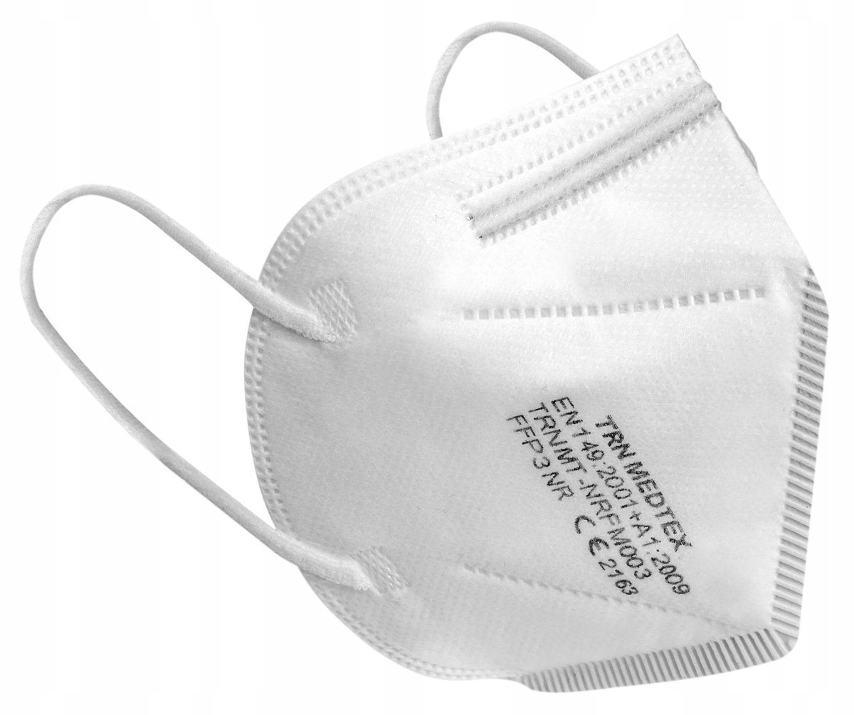 10x FFP3 Beschermingsmasker - Hoge Filtratie (99%)