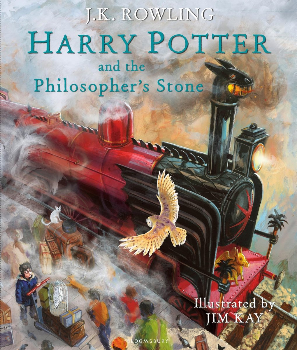Geïllustreerde Editie van het Eerste Harry Potter Boek