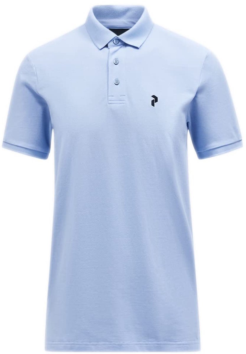 PEAK PERFORMANCE - M Classic Cotton Polo - s - Amity Blue