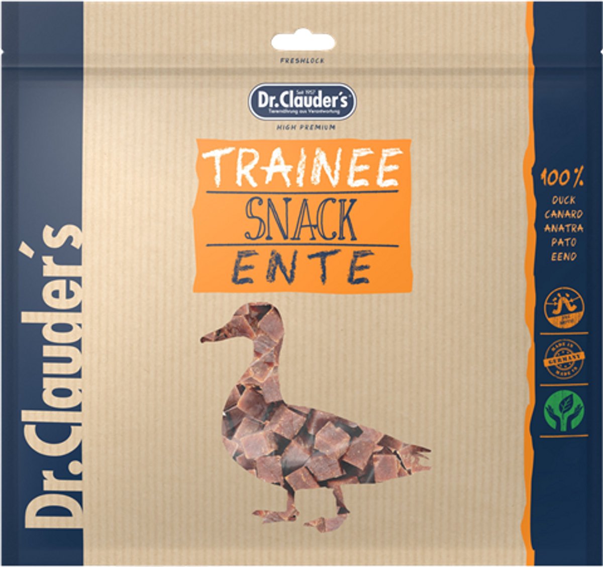 Dr Clauder's Hondensnack Trainee 500g - Eendenvlees
