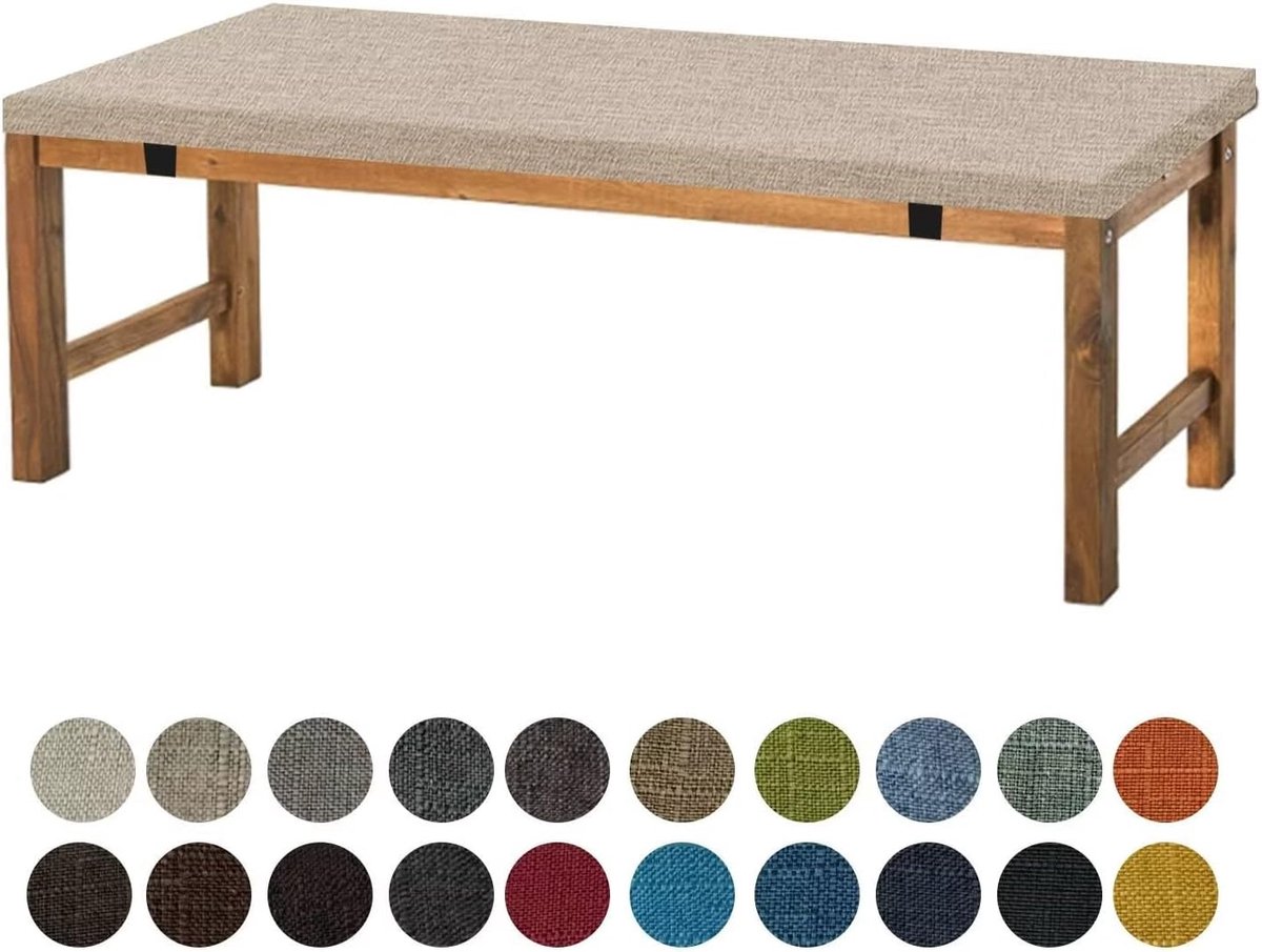Bankkussen Zitkussen 140X40X5CM, Wasbaar Antislip Bankkussen Zitbedekking Comfortabele Bankpolster voor Bank, Vensterbank, Tuinmeubels, Terras, Binnen, Reiskoffie