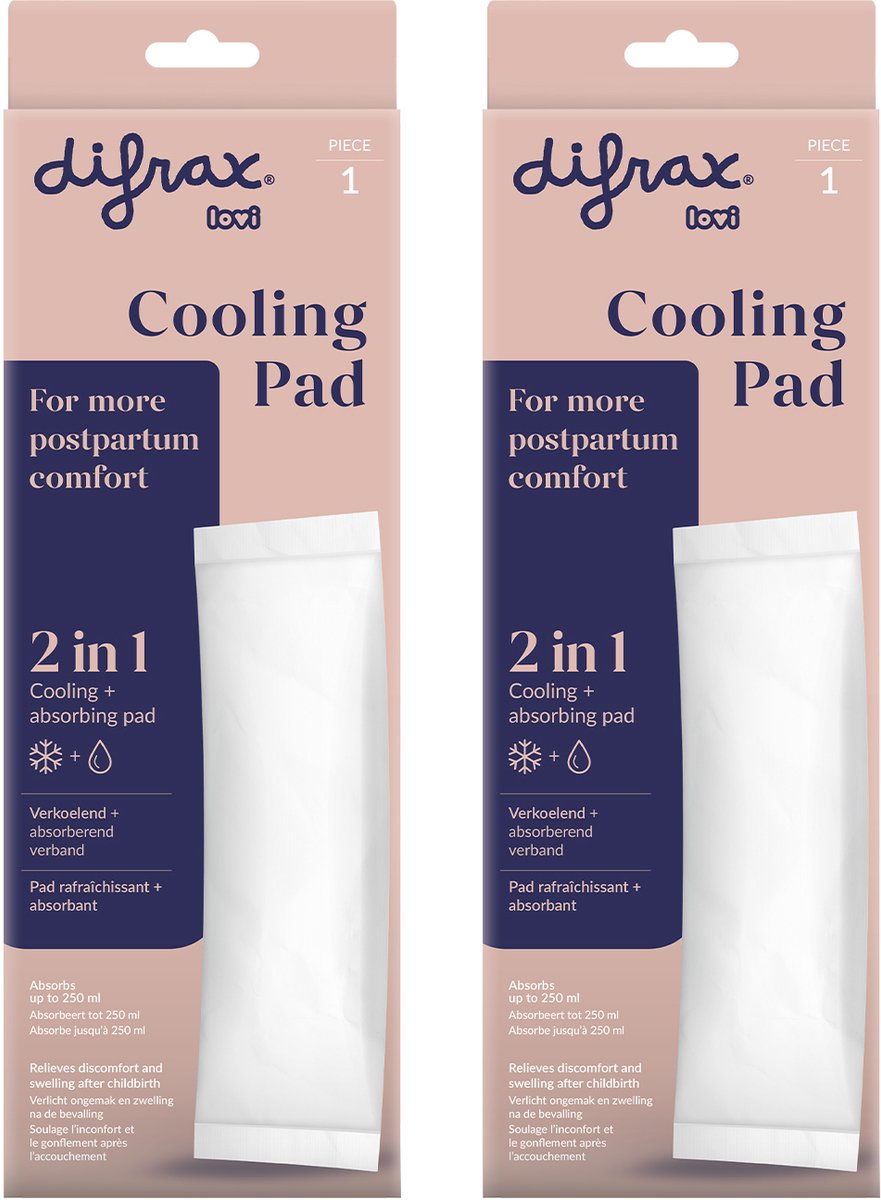 Difrax LOVI Zelfkoelend postpartum kraamverband - Mama Comfort - 2 stuk