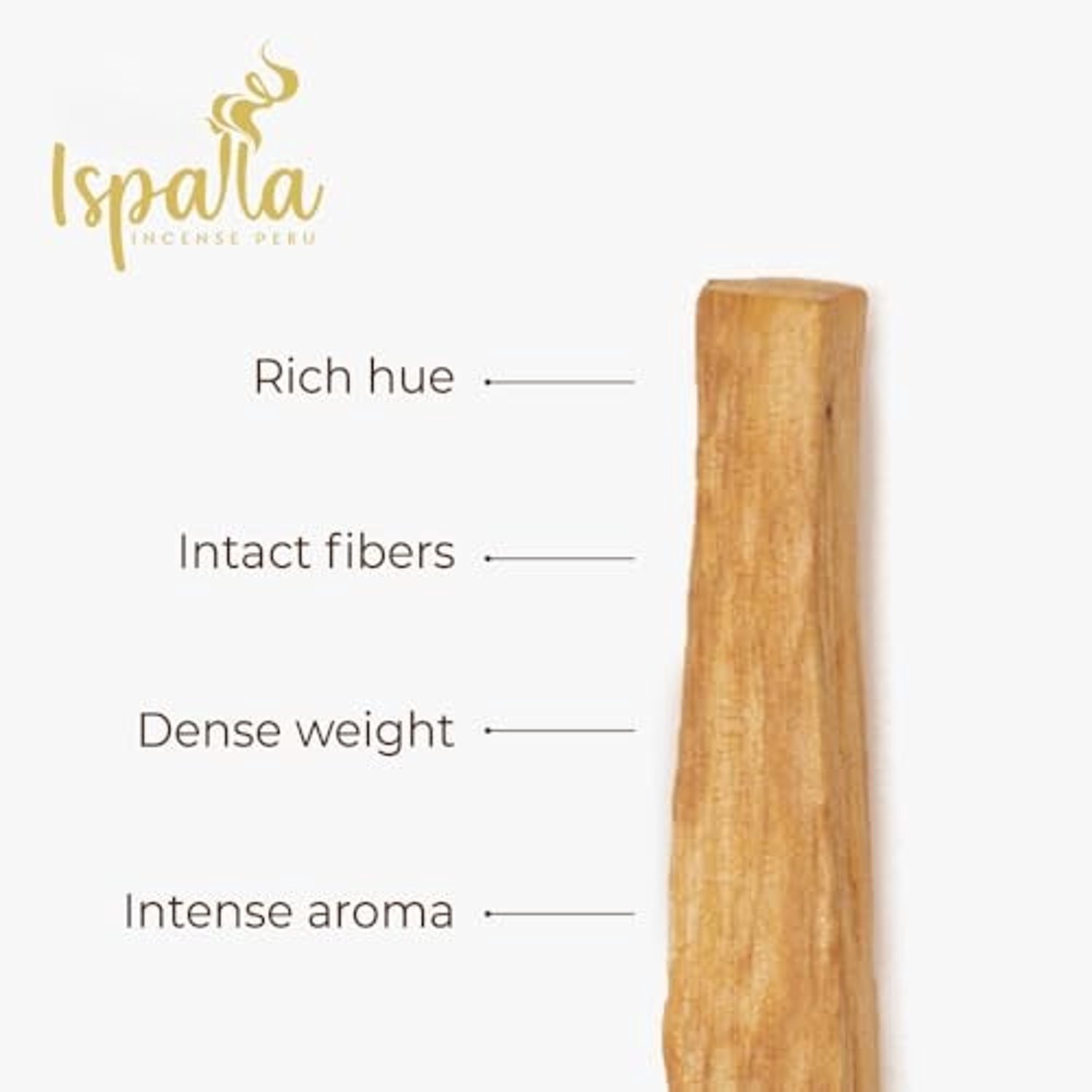 Palo Santo Wierookhout 5 Stuks voor Energie Reiniging