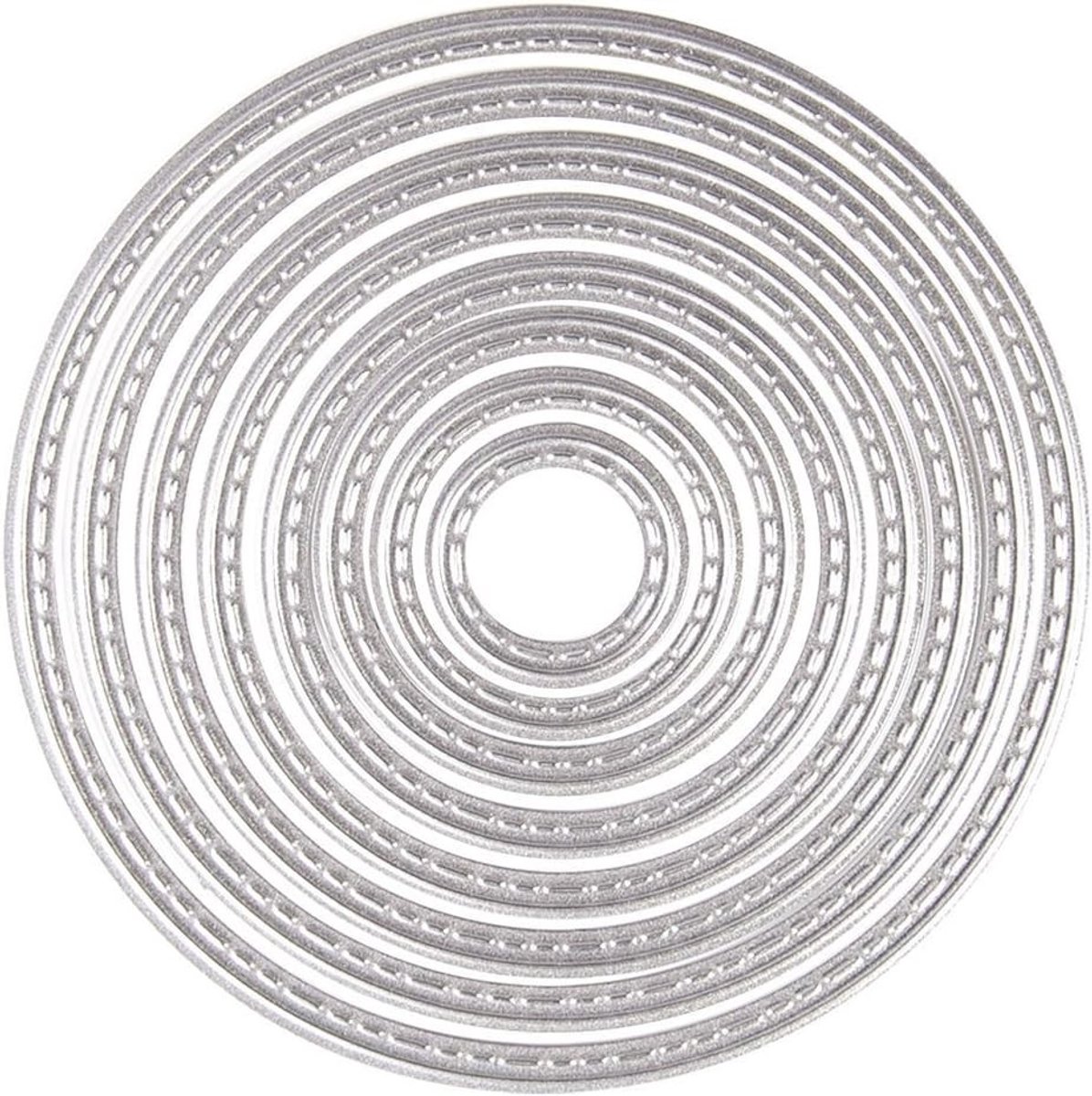 Snijmallen voor Scrapbooking en Kaartdecoratie - Cirkelvormige Stencils voor Fotoalbums en Papercrafts