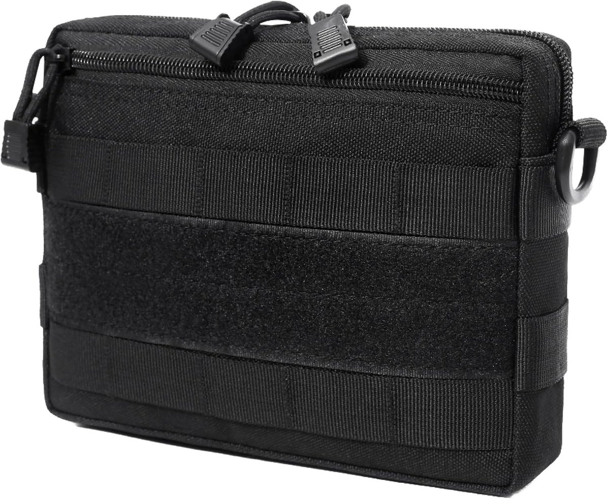 Tactical Molle EDC Pouch voor Militair Gebruik - Utility Admin Tools Bag voor Jacht, Wandelen en Kamperen