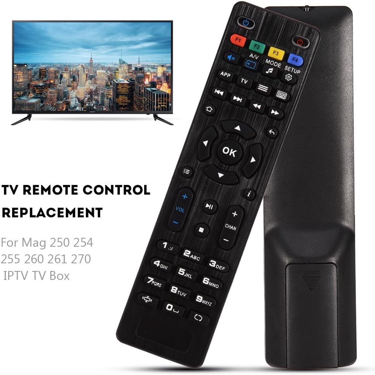 afstandsbediening voor MAG TV - vervangende afstandsbediening voor MAG TV 254 250 255 260 270