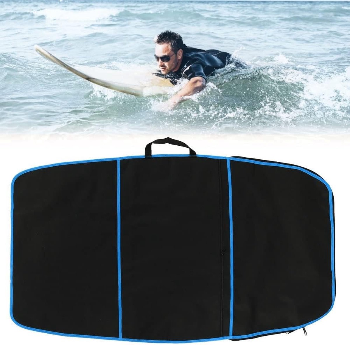 Waterdichte surfboard tas voor longboard en bodyboard 71 5 cm ideaal voor bescherming en transport