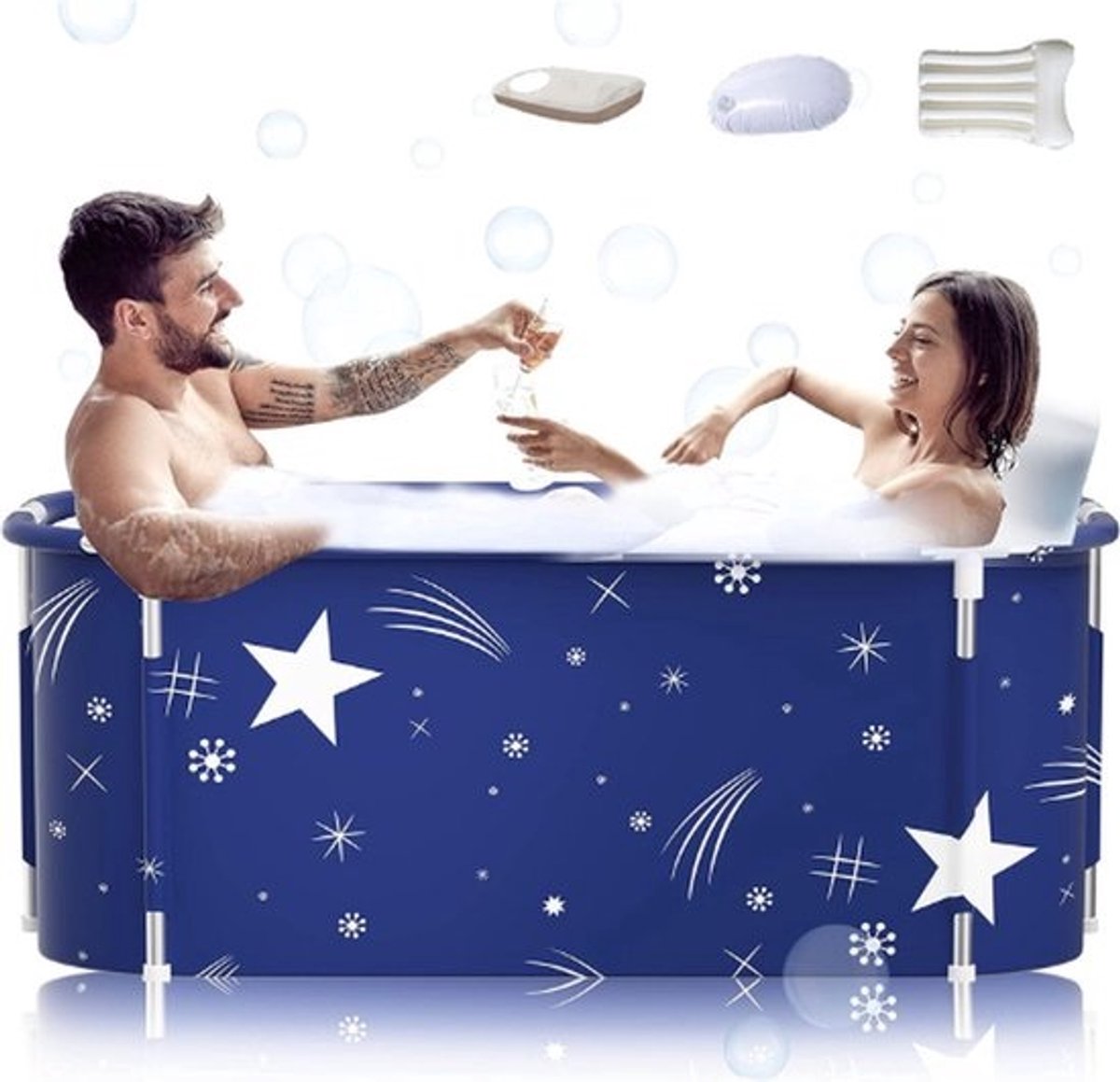 Opvouwbaar Bad - Zitbad - Inklapbaar Bad - Ligbad - Opvouwbaar Bad Volwassenen - Opklap Bad - Inklapbaar Bad Volwassenen - Bath Bucket - Zitbad Voor Volwassenen
