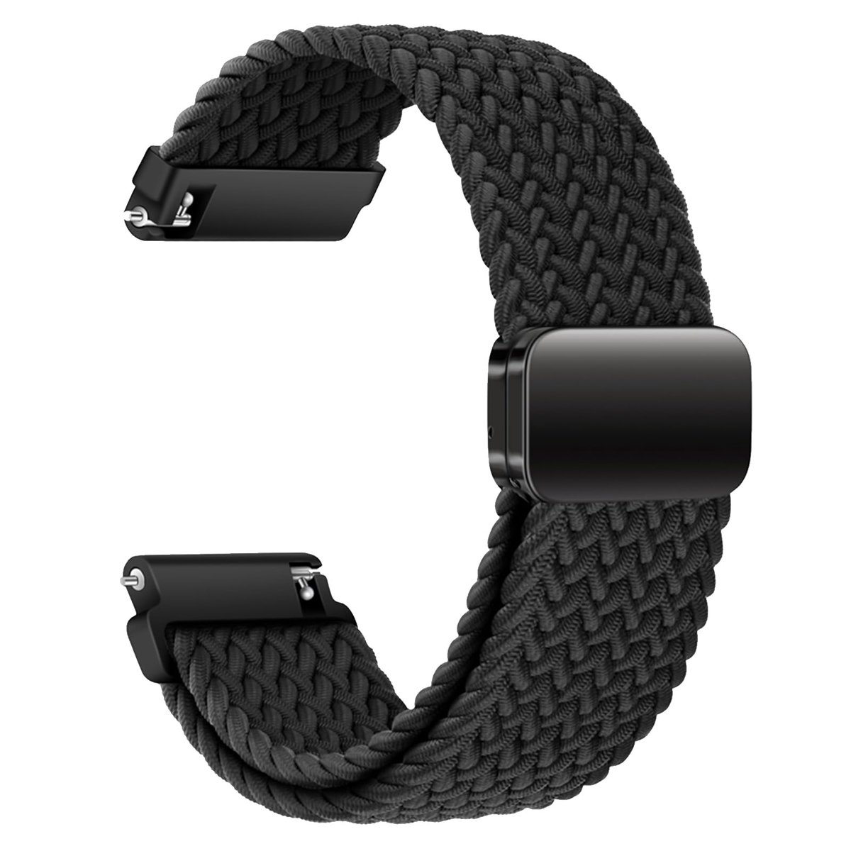 Nylon horlogeband 20 mm - verstelbare magnetische sluiting - comfortabele pasvorm - ideaal voor smartwatches - ShopVlot