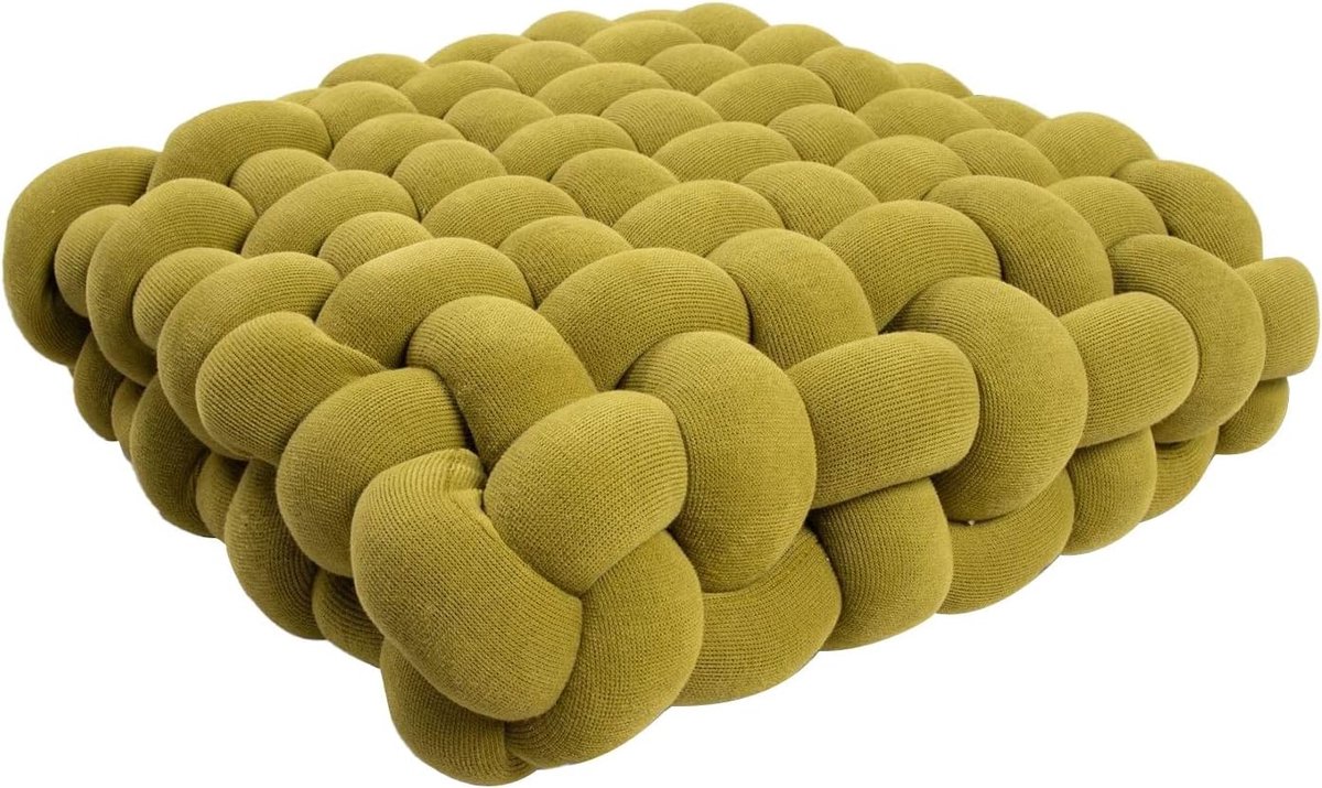 Kussens Stoelkussens Stoelkussens en mat Sierkussen Gebreide wol Vierkant geweven kussen Bankrugleuning Dik kussen Decoratief raamkussen 16x17 inch Prime vandaag 2023