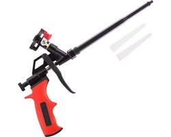Foam Gun Pu Expanding Foaming Gun Upgrade Kitpistool - Heavy Duty Spray Foam Gun - Metalen Body Bedekt met PTFE - Geschikt voor breien, vullen, afdichten - Thuis & Kantoor Gebruik