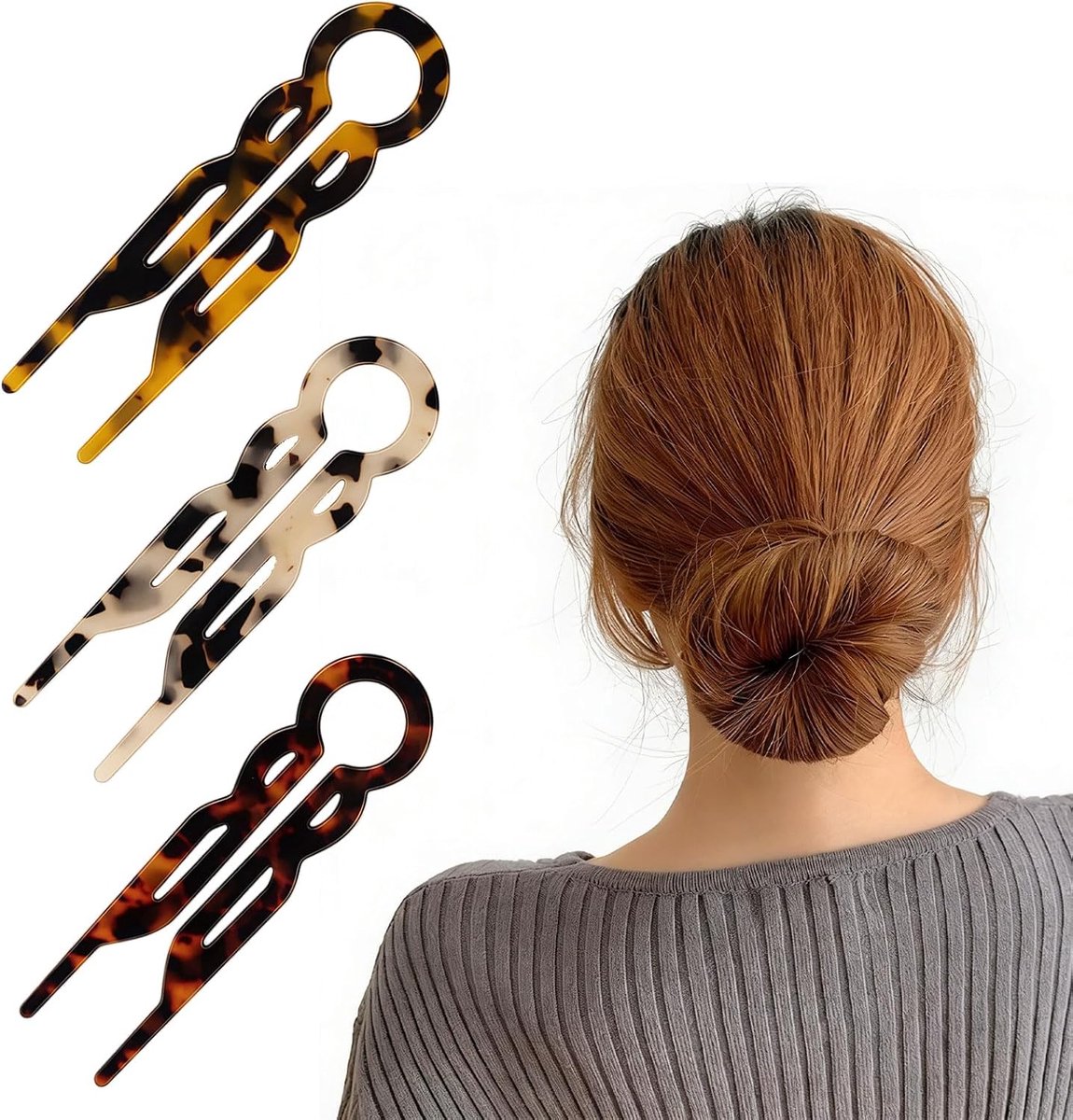Haarspelden & Franse speld, Franse haarspelden voor dames, Elegant haaraccessoire voor opsteekkapsels, Geschikt voor alle haartypen