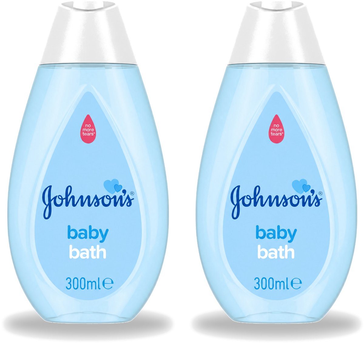 2 x Johnson's - Baby Bath - Puur & Zacht - 300 ml - Voordeelverpakking - 2 stuks