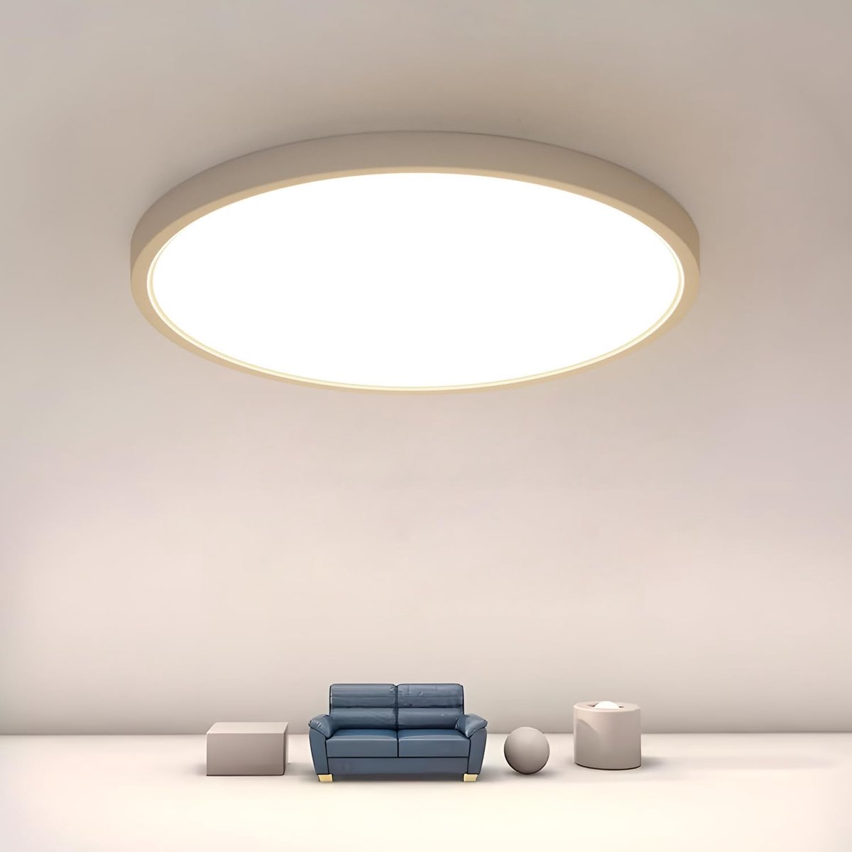 Plafondlamp Ø30cm - 24W LED - IP44 - Neutraal licht voor keuken en badkamer - ShopVlot