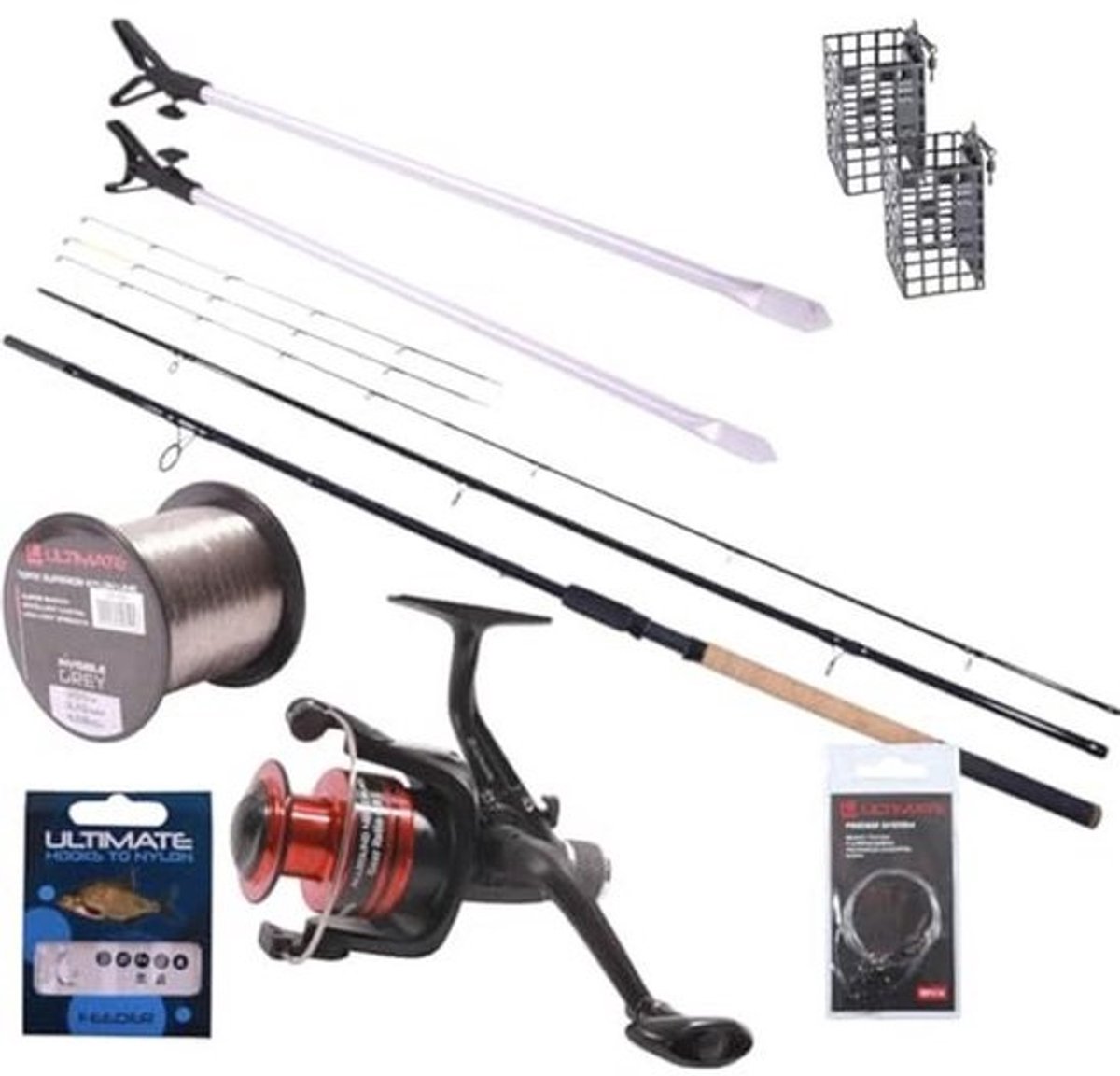 Compleet Feedervissen Set voor Witvis – Allround Power Feeder