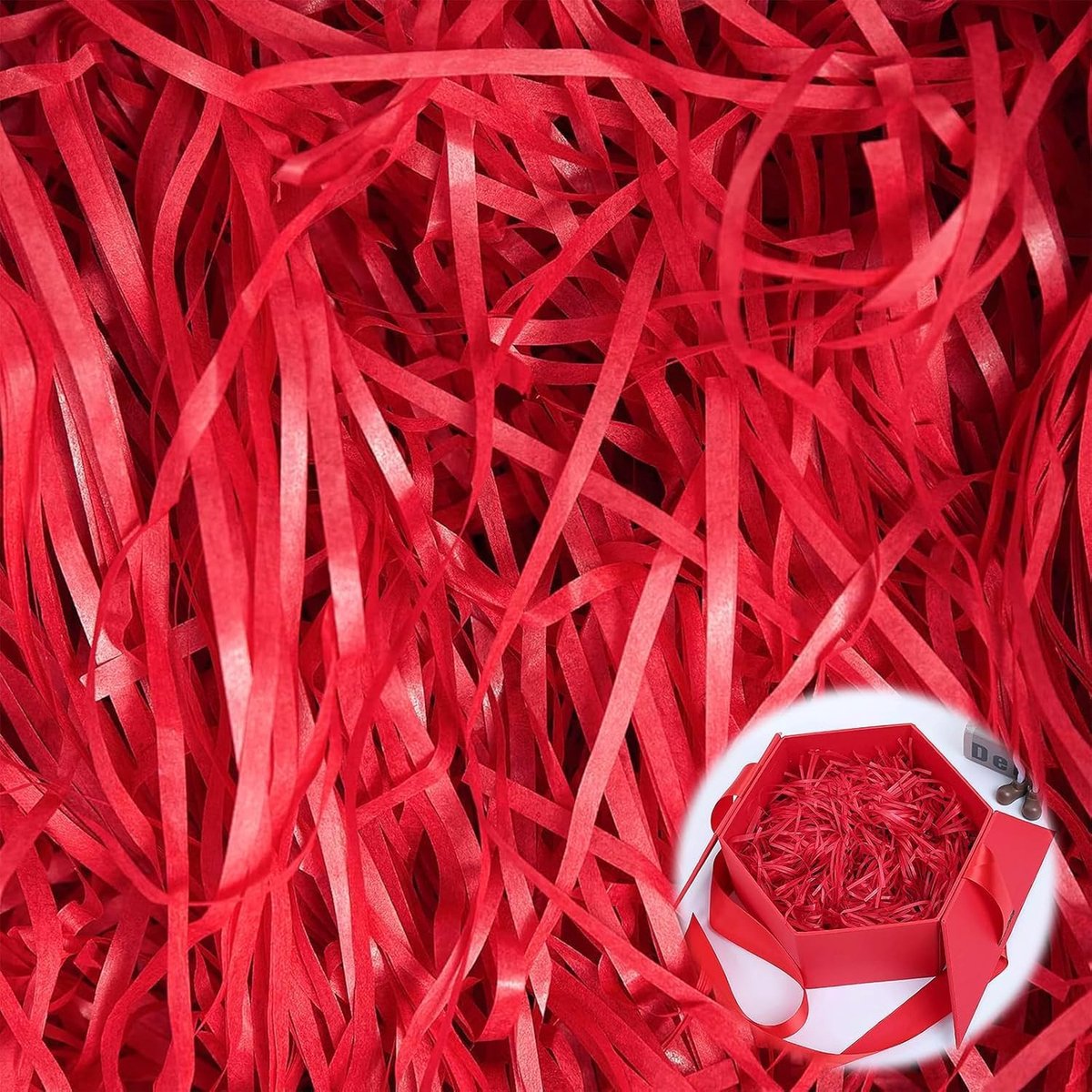 Zijdepapier, hoogwaardig cadeau, decoratie bast, decoratie, geschenkverpakking voor Kerstmis, bruiloft, jubileum, Valentijnsdag (rood)