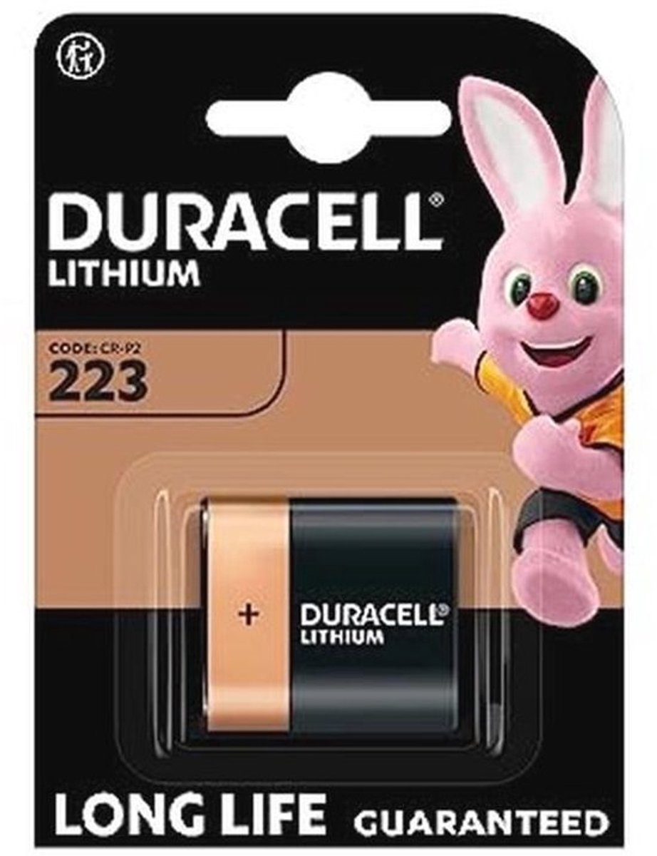Lithiumbatterij 223 CR-P2 - Blisterverpakking met 1 batterij