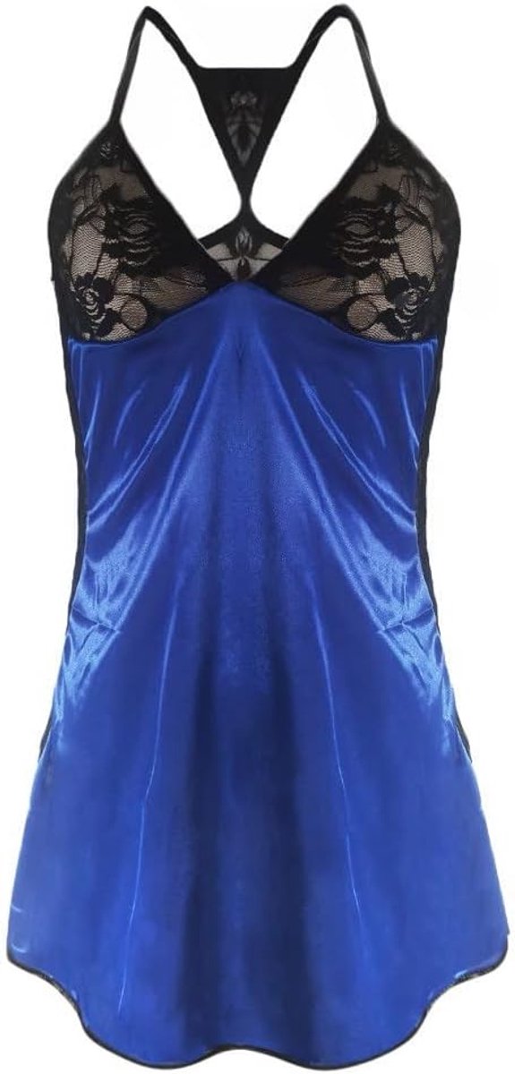Lingerieset voor dames, babydoll, verstelbare bandjes, brutalig, verleidelijk, elegant, comfortabel, sensueel, zacht, chique, satijn, stijl A175