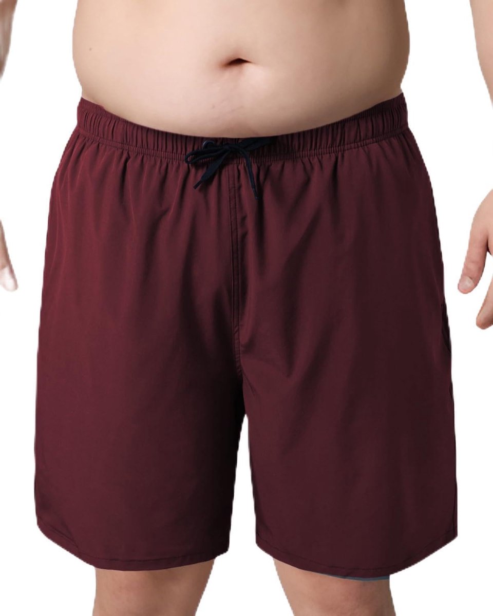 Heren Plus Size Zwembroek Mannen Zwembroek Grote en Lange Sneldrogende Zwembroek XXL-6XL