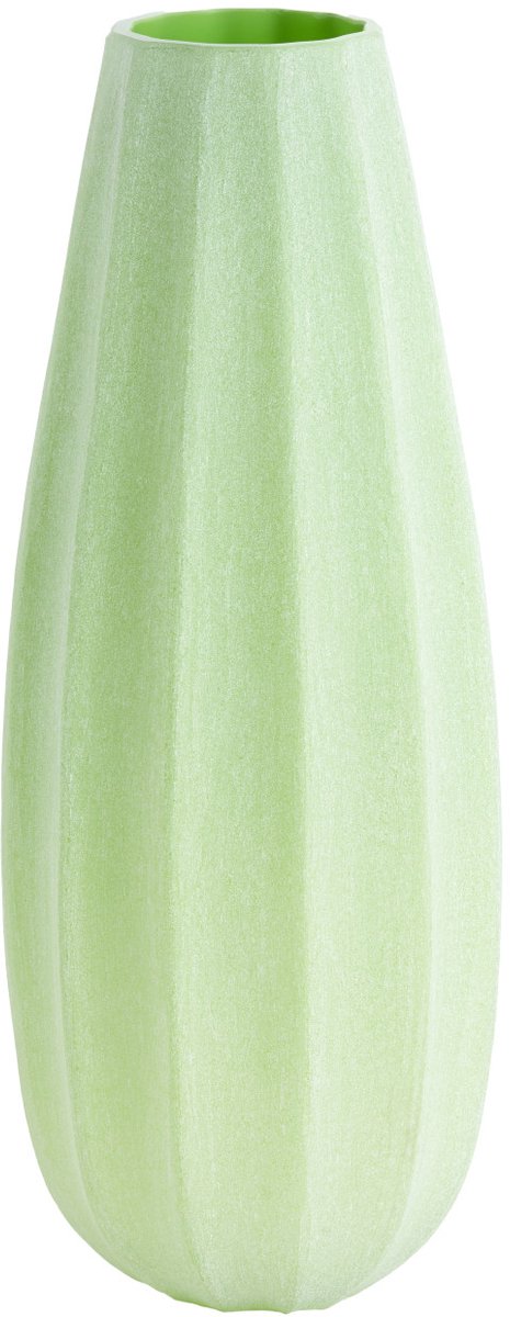 Light & Living Vaas BRADLEY - Ø17.5x44.5 cm - Groen